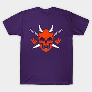 Angry Devil Skull T-Shirt